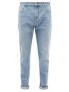 Brunello Cucinelli - Tapered-leg Jeans - Mens - Blue
