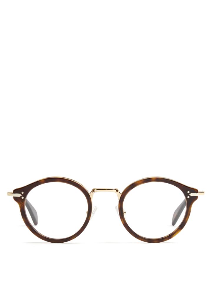 Céline Eyewear Round-frame Acetate Glasses
