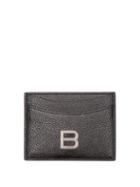 Matchesfashion.com Balenciaga - Hourglass Grained-leather Cardholder - Womens - Black