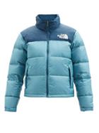 The North Face - 1996 Retro Nuptse Down Jacket - Womens - Blue Multi
