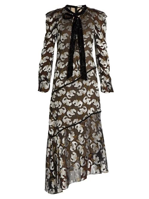 Erdem Rosaley Lily Fil Coup Dress