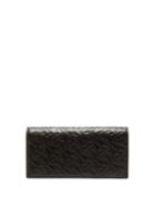 Matchesfashion.com Burberry - Cavendish Tb Monogram Leather Wallet - Mens - Black