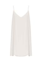 Matchesfashion.com Raey - Deep V Silk Slip Dress - Womens - Ivory