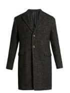 Helbers Single-breasted Boucl Overcoat