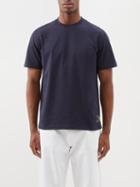 Paul Smith - Logo-patch Cotton-jersey T-shirt - Mens - Navy