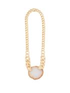 Matchesfashion.com Zimmermann - Long Agate & Gold-plated Chain Necklace - Womens - Gold