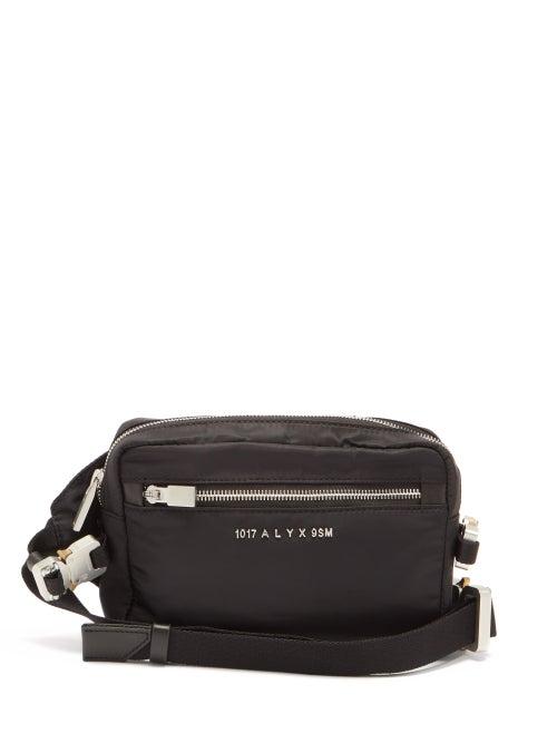 Matchesfashion.com 1017 Alyx 9sm - Fuoripista Logo-appliqu Shell Belt Bag - Mens - Black