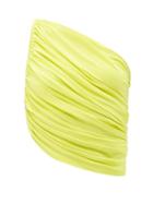 Norma Kamali - Diana One-shoulder Jersey Top - Womens - Lime Green