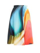 Matchesfashion.com Mary Katrantzou - Osmond Blown Glass Print Skirt - Womens - Multi