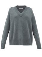Matchesfashion.com Extreme Cashmere - No.124 Vital Stretch Cashmere Sweater - Womens - Khaki