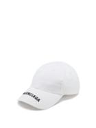 Matchesfashion.com Balenciaga - Logo-embroidered Cotton-twill Baseball Cap - Mens - White
