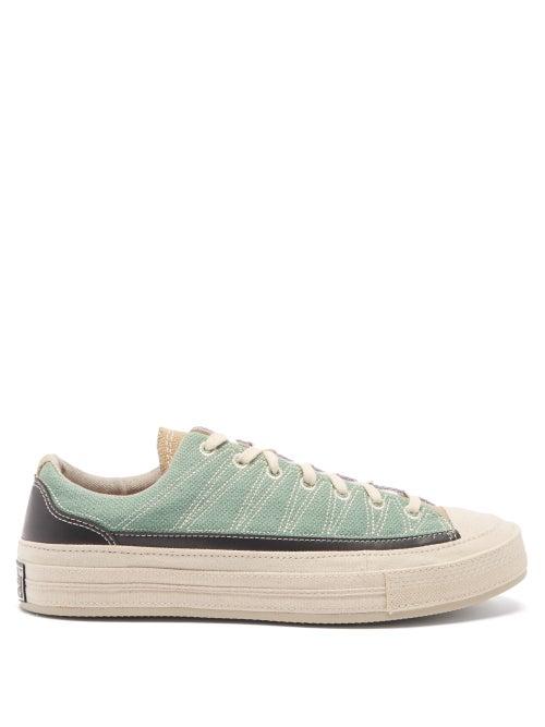 Converse - Cosy Granola Chuck 70 Linen And Canvas Trainers - Mens - Purple Multi