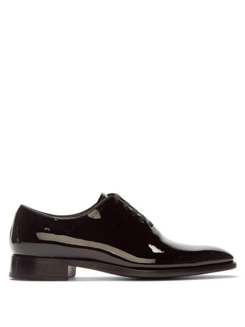 Matchesfashion.com Givenchy - Patent-leather Oxford Shoes - Mens - Black