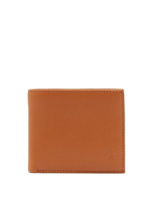 Matchesfashion.com Polo Ralph Lauren - Bi Fold Leather Wallet - Mens - Camel