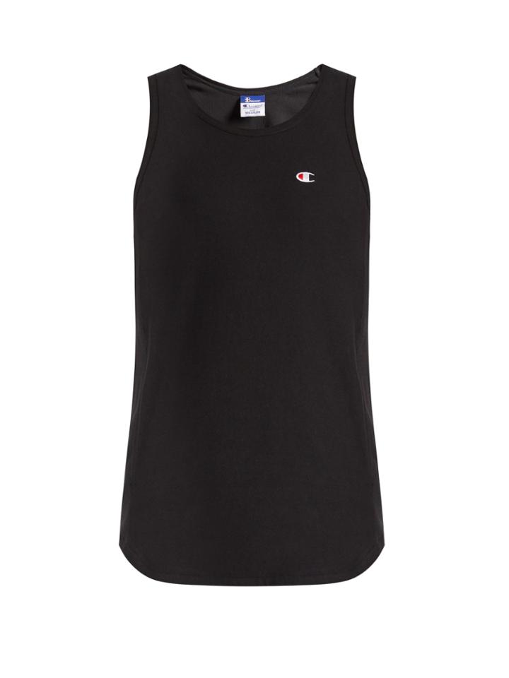 Champion X Beams Logo-print Cotton Tank Top