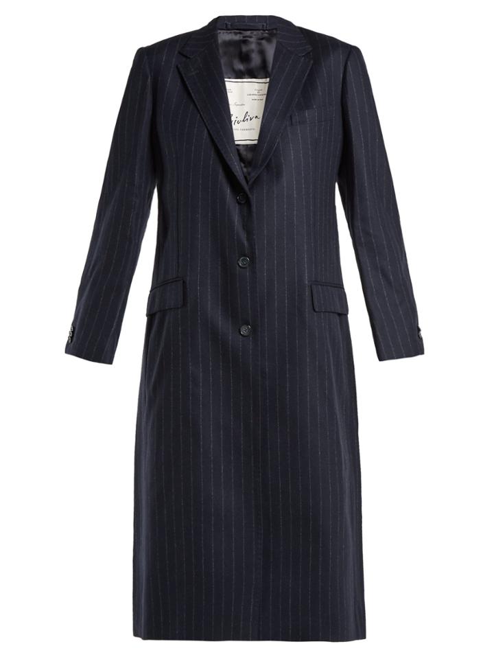 Giuliva Heritage Collection Tatjana Pinstriped Coat