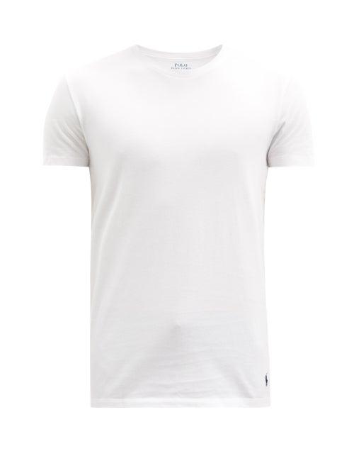 Matchesfashion.com Polo Ralph Lauren - Logo-embroidered Cotton Pyjama Top - Mens - White