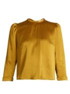 Roksanda Ilya Hammered-silk Top