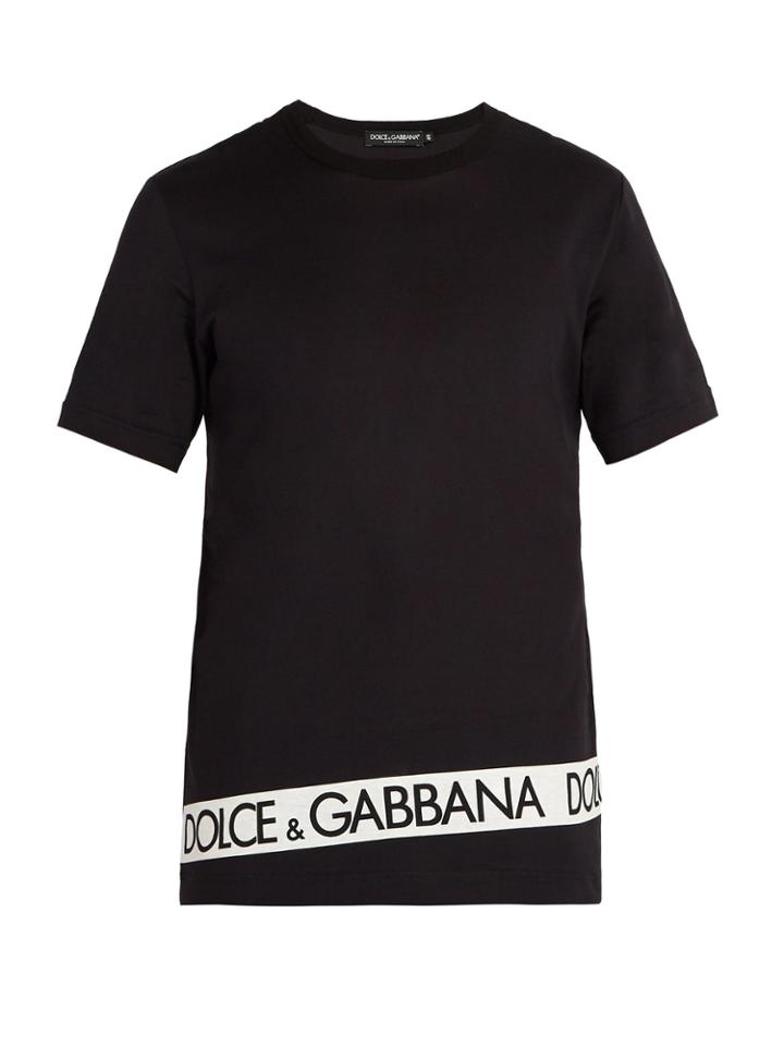 Dolce & Gabbana Logo-print Cotton T-shirt