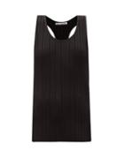 Matchesfashion.com Acne Studios - Kleona Pliss-jersey Tank Top - Womens - Black