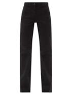 Matchesfashion.com Nili Lotan - Oakland High-rise Flared-leg Jeans - Womens - Black