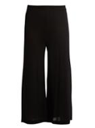 Le Kasha Thane Cropped Wide-leg Cashmere Track Pants