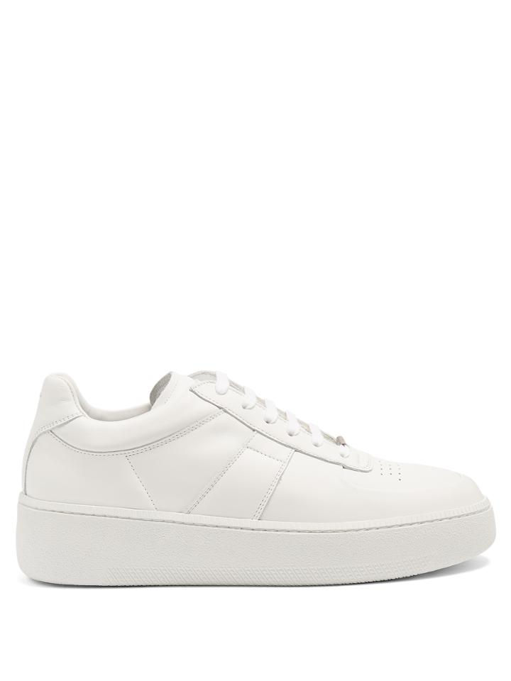 Maison Margiela Mm1 Low-top Leather Trainers