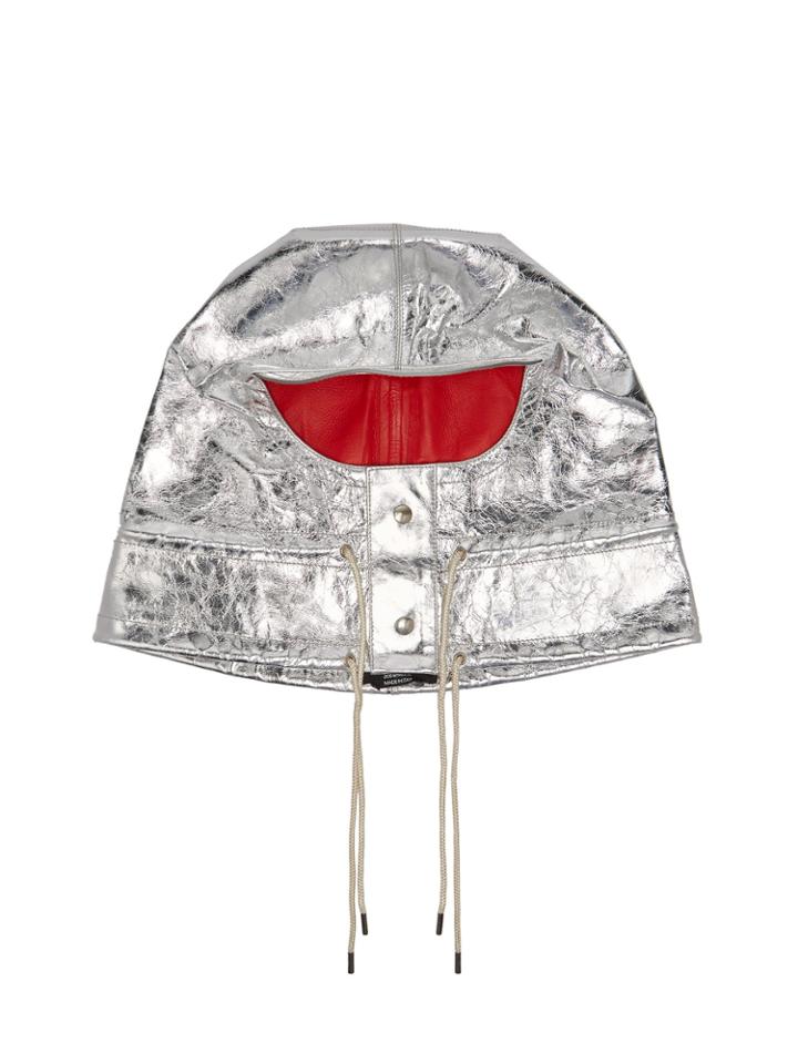 Calvin Klein 205w39nyc Metallic Leather Hood