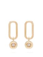 Matchesfashion.com Burberry - Chain Link And Sphere Drop Earrings - Womens - Gold