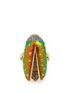 Bibi Van Der Velden Scarab Fly Yellow-gold Ring