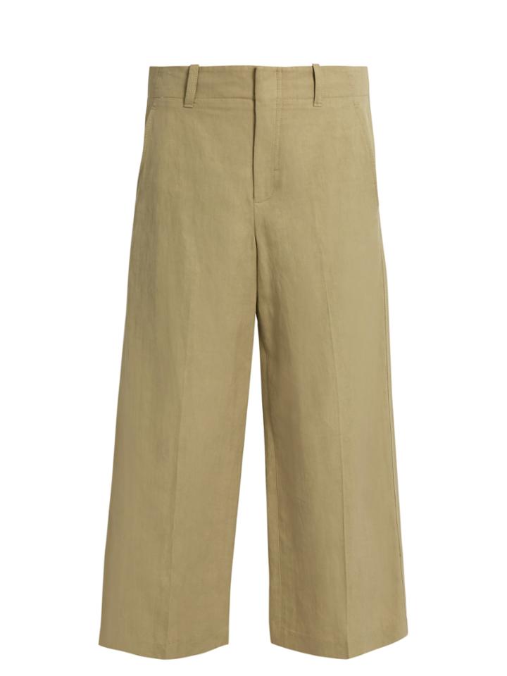 Vince Wide-leg Cropped Trousers