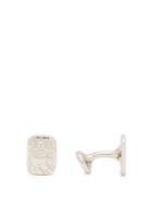 Berluti Scritto Sterling Silver Cufflinks