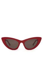 Saint Laurent Lily Cat-eye Acetate Sunglasses