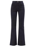 Chlo - High-rise Flared-leg Jeans - Womens - Denim