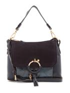 See By Chloé Joan Small Suede-panelled Leather Cross-body Bag