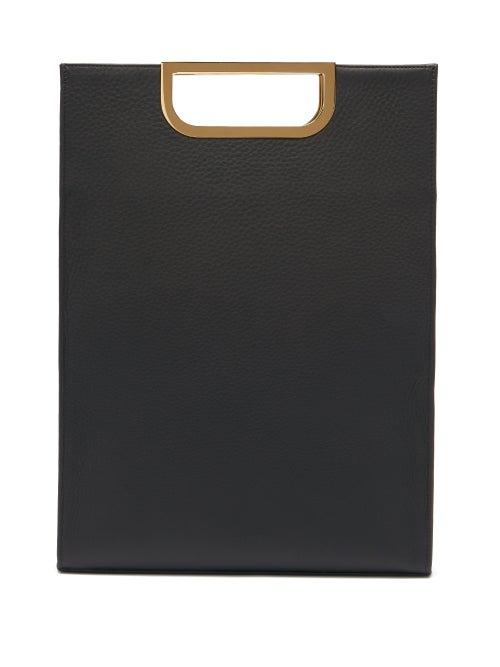Matchesfashion.com Tsatsas - Sooden Leather Handbag - Womens - Black