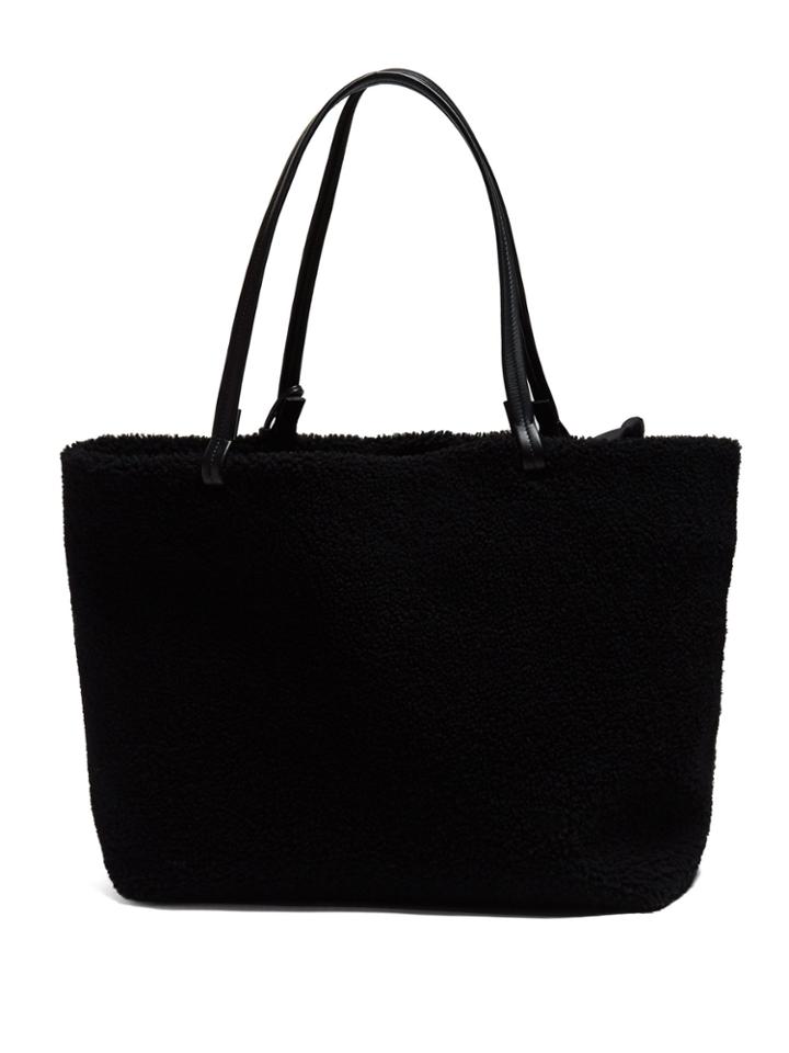 The Row Park Shearling Tote Bag