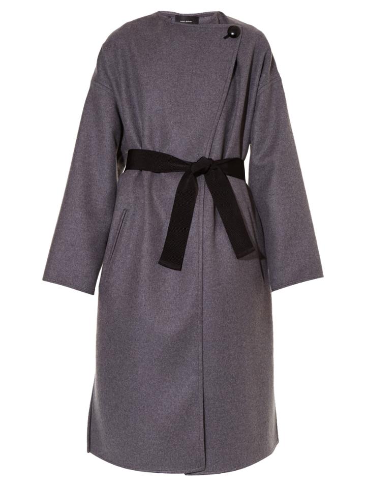 Isabel Marant Fargo Wool And Cashmere-blend Coat