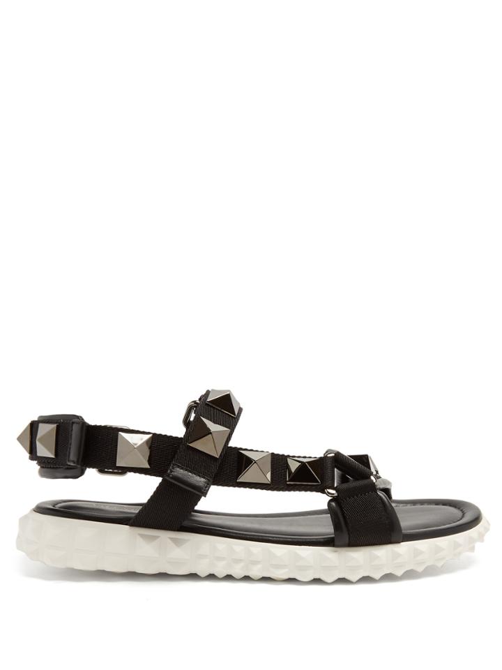Valentino Rubber-stud Sole Sandal
