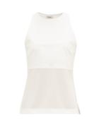Matchesfashion.com Vaara - Bettina Racerback Tank Top - Womens - Ivory