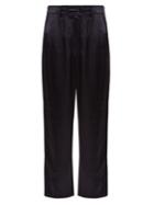 Sies Marjan Blake Straight-leg Satin Trousers