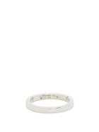Matchesfashion.com Le Gramme - 5g 18kt White Gold & Diamond Ring - Mens - Silver