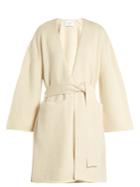 Ryan Roche Tie-waist Cashmere Cardigan