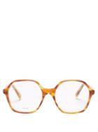 Celine Eyewear - Oversized Square Tortoiseshell-acetate Sunglasses - Womens - Tortoiseshell