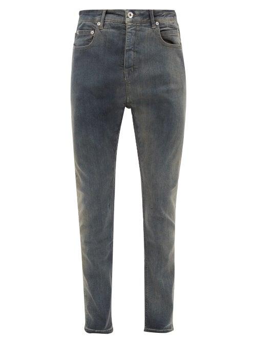 Matchesfashion.com Rick Owens Drkshdw - Detroit Slim Leg Jeans - Mens - Blue