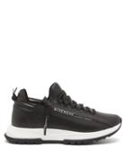 Mens Shoes Givenchy - Spectre Perforated Leather Trainers - Mens - Black