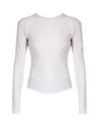 Esteban Cortázar Long-sleeved Panelled Jersey Top