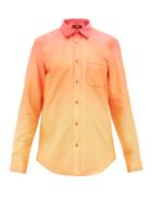 Matchesfashion.com Sies Marjan - Sander Dgrad Satin Shirt - Mens - Orange Multi