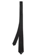 Balenciaga Logo-embroidered Silk Tie