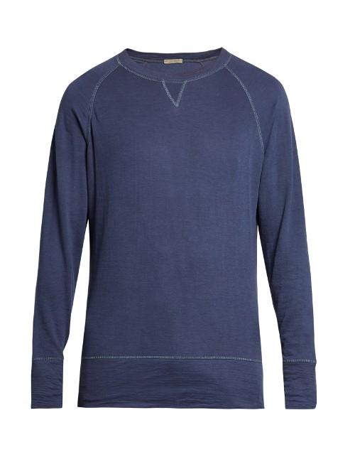 Bottega Veneta Raglan-sleeved Cotton-blend Jersey Sweatshirt